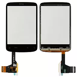 Сенсор (тачскрин) HTC Wildfire A3333 G8 (без микросхемы) с тачскрином, оригинал, Black - фото Сенсор (тачскрин) HTC Wildfire A3333 G8 (без микросхемы) с тачскрином, оригинал, Black