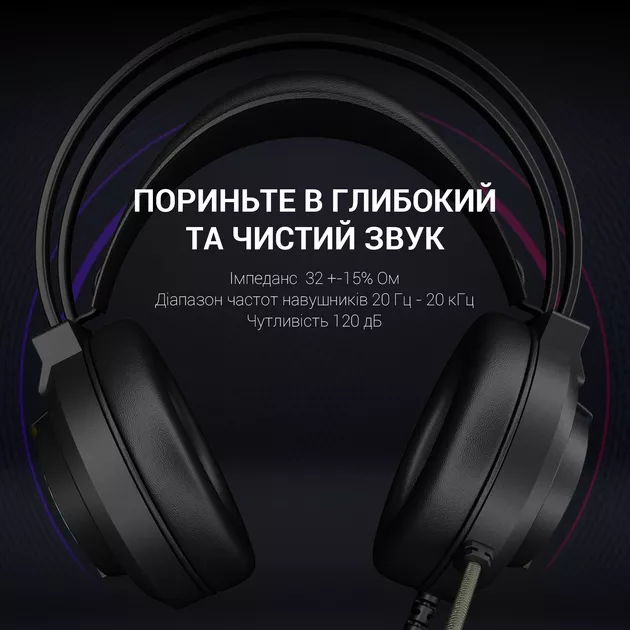 Наушники GamePro HS565 Nitro Black (HS565) - фото 7
