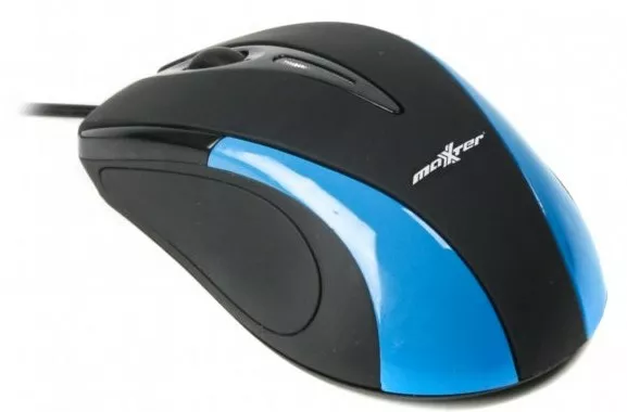Комп'ютерна мишка Maxxtro Mc-401-B Blue - фото 1