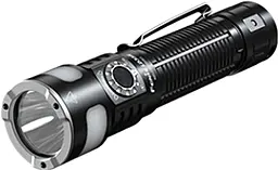 Фонарик аккумуляторный LD35R (1х18650, 2хCR123A) Black