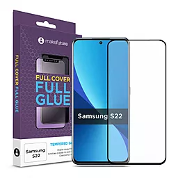 Защитное стекло MAKE для Samsung Galaxy S22