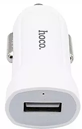 Автомобильное зарядное устройство Hoco Z2 1.5A 1USB + Cable Micro USB White - миниатюра 5