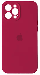 Чохол Silicone Case Full Camera для Apple iPhone 15 Pro Rose Red