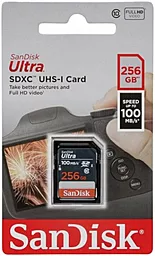 Карта памяти SanDisk Ultra SDHC (UHS-1) 256Gb class 10 100Mb/s (SDSDUNR-256G-GN3IN) - миниатюра 2