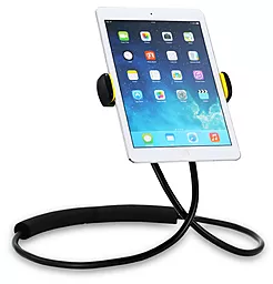 Настольный держатель Remax Laziest Stand Black / Yellow (RM-C27) - фото Настольный держатель Remax Laziest Stand Black / Yellow (RM-C27)