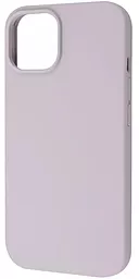 Чохол Wave Full Silicone Cover для Apple iPhone 14 Lavender