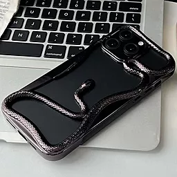 Чохол Epik Snake для Apple iPhone 14 Pro Black - мініатюра 2 Чохол Epik Snake для Apple iPhone 14 Pro Black - мініатюра 2
