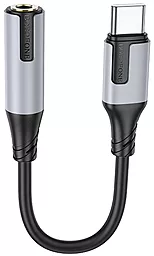 Аудио-переходник Borofone BV19 Creator Digital Audio Converter M-F USB Type-C -> 3.5mm Black