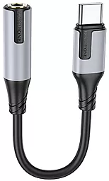 Аудио-переходник Borofone BV19 Creator Digital Audio Converter M-F USB Type-C -> 3.5mm Black - фото Аудио-переходник Borofone BV19 Creator Digital Audio Converter M-F USB Type-C -> 3.5mm Black