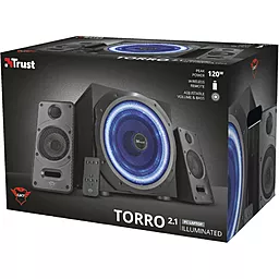 Колонки акустические Trust GXT 688 Torro Illuminated Black (23043) - миниатюра 8 Колонки акустические Trust GXT 688 Torro Illuminated Black (23043) - миниатюра 8