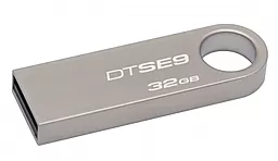 Флешка Kingston 32Gb DataTraveler DTSE9H (DTSE9H/32GB) Silver - мініатюра 2