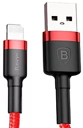 USB Кабель Baseus Kevlar 2M Lightning Cable Red (CALKLF-C19)