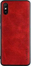 Чехол AIORIA Vintage Xiaomi Redmi 9A Red