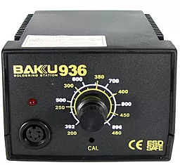 Паяльна станція одноканальна, контактна, портативна Baku BK-936 (Паяльник, керамічний, 900М, 35Вт) - мініатюра 3