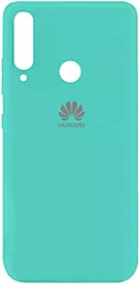 Чехол Epik Silicone Cover My Color Full Protective (A) Huawei Y6p Ocean Blue