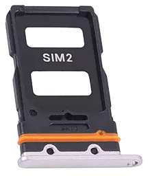 Держатель (лоток) Сим карты Xiaomi 12 Pro Dual SIM Purple