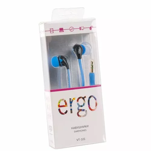 Наушники Ergo VT-101 Blue - фото 2