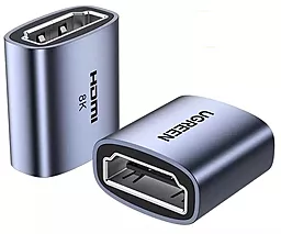 Видео переходник (адаптер) HD159 HDMI v2.1 8k 60hz gray (90592) Ugreen - фото Видео переходник (адаптер) HD159 HDMI v2.1 8k 60hz gray (90592) Ugreen