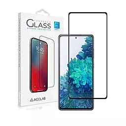 Защитное стекло ACCLAB Full Glue Samsung G780 Galaxy S20 FE Black (1283126508721)