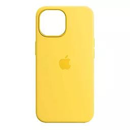 Чехол Silicone Case Full для Apple iPhone 14 Pro Max Lemon Zest