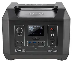 Зарядная станция MAKE MPS-6002 600W 672Wh LiFePO4 - фото Зарядная станция MAKE MPS-6002 600W 672Wh LiFePO4
