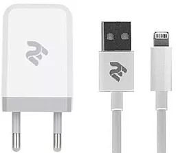 Сетевое зарядное устройство 2E 2.1a home charger + Lightning cable white (2E-WC1USB2.1A-CL) - фото Сетевое зарядное устройство 2E 2.1a home charger + Lightning cable white (2E-WC1USB2.1A-CL)