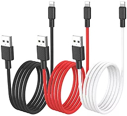 Кабель Hoco X29 Superior Style USB-A - Lightning 10w 1м cable White - миниатюра 3 Кабель Hoco X29 Superior Style USB-A - Lightning 10w 1м cable White - миниатюра 3