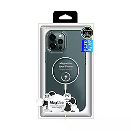 Чехол SwitchEasy MagClear for iPhone 12 Pro Max Space Gray (GS-103-123-225-102) - миниатюра 4