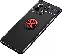 Чехол Deen ColorRing Xiaomi Mi 11 Black/Red