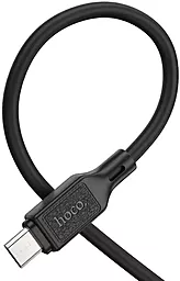 Кабель Hoco X90 Cool Silicone USB-A - micro USB 12w 2.4a 1м cable Black - мініатюра 4 Кабель Hoco X90 Cool Silicone USB-A - micro USB 12w 2.4a 1м cable Black - мініатюра 4