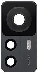 Стекло камеры Xiaomi 12T с рамкой Black - фото Стекло камеры Xiaomi 12T с рамкой Black