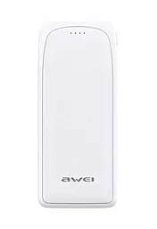 Повербанк Awei P66k 20000 mAh White - фото Повербанк Awei P66k 20000 mAh White