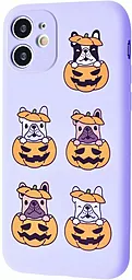 Чехол Wave Fancy Dog in pumpkin Apple iPhone 11 Light Purple
