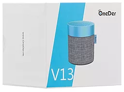 Колонки акустичні OneDer V13 Blue - мініатюра 4