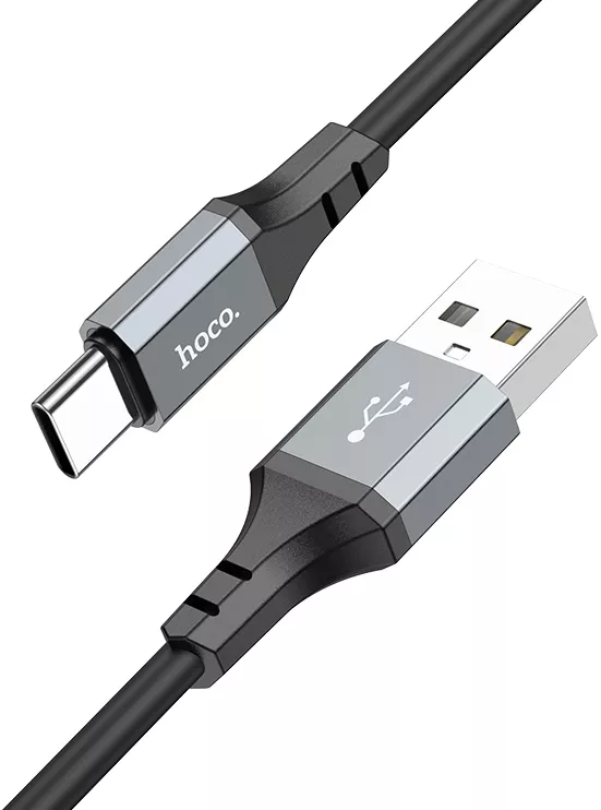 Кабель Hoco X92 USB-A - Type-C 15w 3a 3м cable Black - фото 3