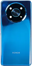 Задняя крышка корпуса Huawei Honor Magic 4 Lite со стеклом камеры, Original Ocean Blue - фото Задняя крышка корпуса Huawei Honor Magic 4 Lite со стеклом камеры, Original Ocean Blue