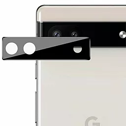 Защитное стекло BeCover для камери Google Pixel 6A Black (707837)