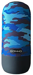 Колонки акустические SOMHO S328 Army Blue - фото Колонки акустические SOMHO S328 Army Blue