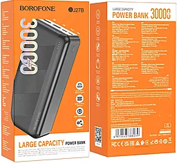 Повербанк Borofone BJ27B Pindar 30000 mAh Black - миниатюра 5