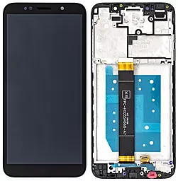 Дисплей Huawei Y5 Lite 2018 (DRA-LX5) с тачскрином и рамкой, Black - фото Дисплей Huawei Y5 Lite 2018 (DRA-LX5) с тачскрином и рамкой, Black