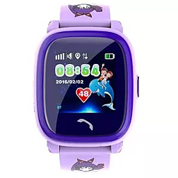 Смарт-часы GoGPS К25 K25PR Пурпурные - фото Смарт-часы GoGPS К25 K25PR Пурпурные