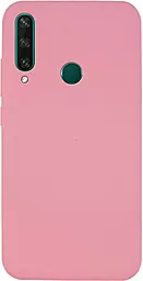 Чехол Epik Silicone Cover Full (A) Huawei Y6p Pink