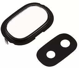 Скло камери Samsung Galaxy J4 2018 J400 Black - фото Скло камери Samsung Galaxy J4 2018 J400 Black