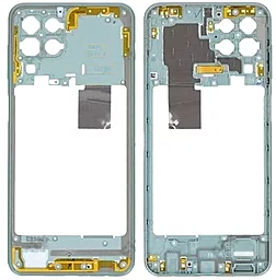 Рамка корпуса Samsung Galaxy M33 M336 Green - фото Рамка корпуса Samsung Galaxy M33 M336 Green
