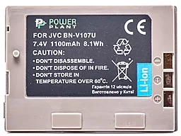 Аккумулятор для видеокамеры JVC BN-V107U (1100 mAh) DV00DV1185 PowerPlant - миниатюра 2