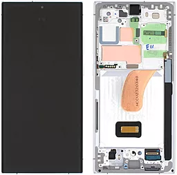Дисплей Samsung Galaxy S23 Ultra S918 5G с тачскрином и рамкой, сервисный оригинал, Sky Blue - фото Дисплей Samsung Galaxy S23 Ultra S918 5G с тачскрином и рамкой, сервисный оригинал, Sky Blue