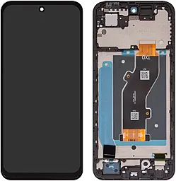 Дисплей Infinix Hot 50i (X6531B) з тачскріном і рамкою, оригінал, Black - фото Дисплей Infinix Hot 50i (X6531B) з тачскріном і рамкою, оригінал, Black