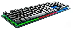 Клавіатура REAL-EL 8700 Gaming Backlit Black (EL123100015) - мініатюра 3