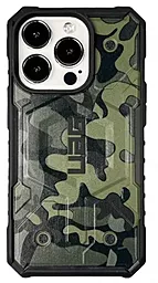 Чохол UAG New Pathfinder HC MagSafe для Apple iPhone 12 Pro Max Camouflage Green - фото Чохол UAG New Pathfinder HC MagSafe для Apple iPhone 12 Pro Max Camouflage Green