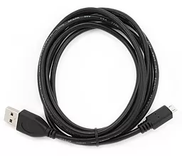 Кабель Cablexpert USB-A - micro USB 12w 2.4a 1м cable Black (CCP-mUSB2-AMBM-1M)